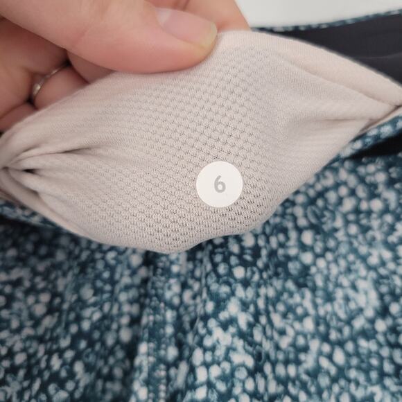 Lululemon Pebble Print Alberta Lake Full On Luxtreme Inspire Tight II 6 - Picture 9 of 11